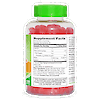 Left side bottle view of 21st Century VitaJoy Biotin 5000 mcg gummies.