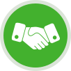 Shake hands icon