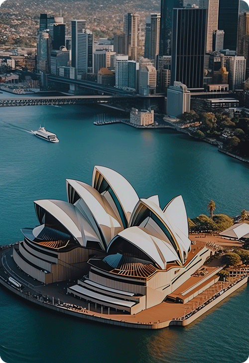 Overview image of Sydney Opera